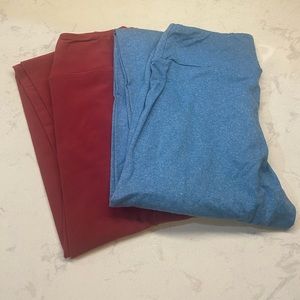 Set of 2 LulaRoe Leggings One Size